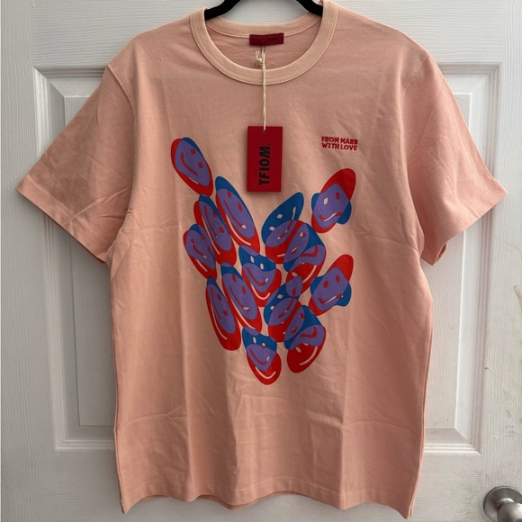 TFIOM The Future Is On Mars Men's Alien Smile T-Shirt Size Medium - Picture 4 of 10